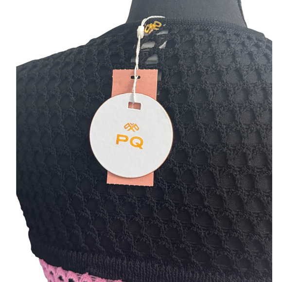 NWT! PQ Swim Midnight Perry Crochet Knit Maxi Dress  - Size XS/S - Picture 7 of 9